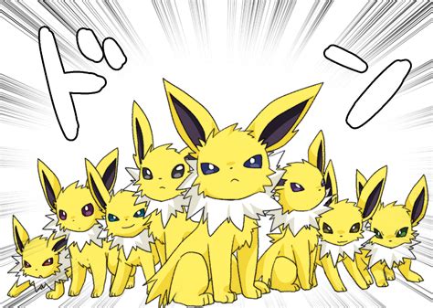 The Jolteon Squad By 135sky Pokémon Know Your Meme