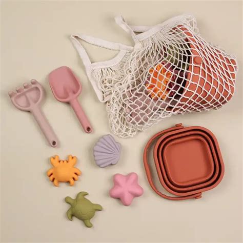 New Product Idea Outdoor Seaside Eco Friendly Silicone Beach Toys