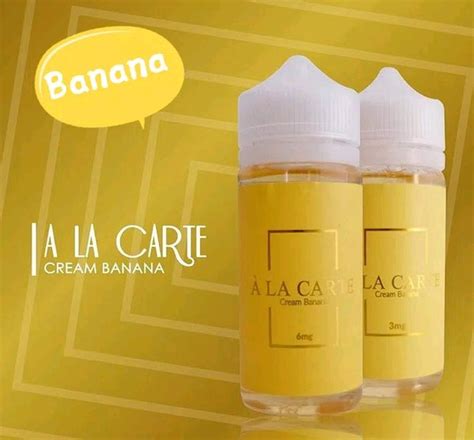 Jual LIQUID ALA CARTE BANANA Di Lapak Castle Vape ID Bukalapak