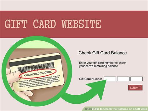 Ways To Check The Balance On A Gift Card Wikihow