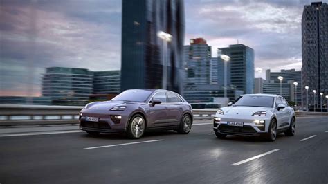 Nouveau Porsche Macan Le Second V Hicule Porsche Devenir Lectrique