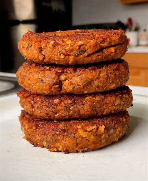 Lentil Burgers Sarahs Vegan Kitchen