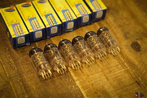 Jj Ecc S Ax Gold Preamp Tubes Matched Sextet For Sale Us