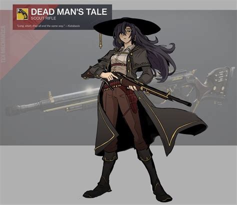 Gunslinger Sci Fi Female Cowboy Character Design Tex Mechanica Dnd