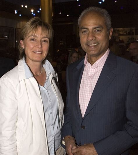 George Alagiah believes that his sickness has brought him closer to his wife Frances Robathan ...