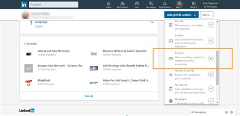 Linkedin Projects Section Guide Resume Writing Lab