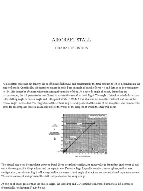 Aircraft Stall 2 | PDF | Lift (Force) | Flap (Aeronautics)