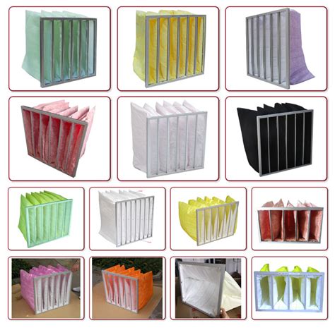 Glass Fiber Medium Efficiency Pocket Filter Manufacturer Custom Glass