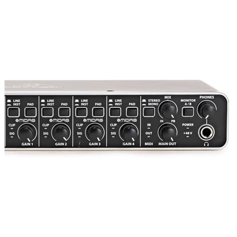 Interfaz De Audio Behringer U Phoria Umc404hd Gear4music