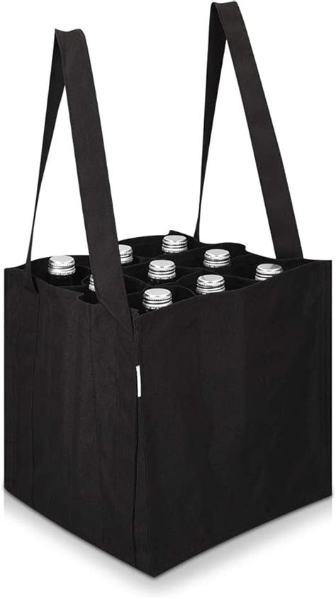 Navaris Sac De Transport Bouteilles Panier En Polyester X X