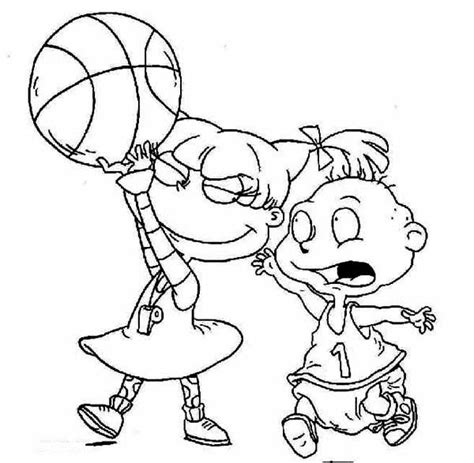 Rugrats Angelica Coloring Pages At Free Printable