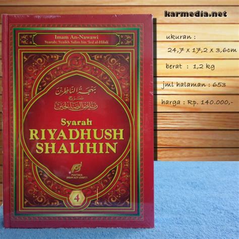 Jual Jilid Syarah Riyadhus Shalihin Jilid Pustaka Imam Asy