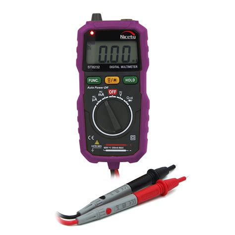 Mini Digital Multimeter Ms Multimeter Continuity And Ncv Multimeter