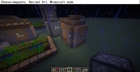 Im A Minecraft Noob Easy Made House Picture 3 By Cheeseinmypants On