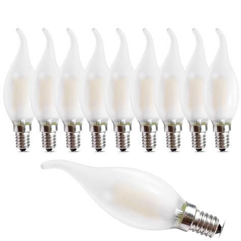 Buy MZyoyo 10 Pack Candelabra LED Bulb Dimmable E12 LED Candle Bulbs 4W