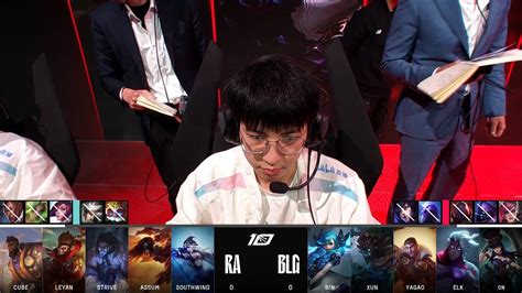 Lpl Ra Vs Blg Youtube