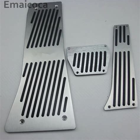 Emaicoca Car Styling Pcs Set Car Footrest Fuel Gas Brake Pedal Cover