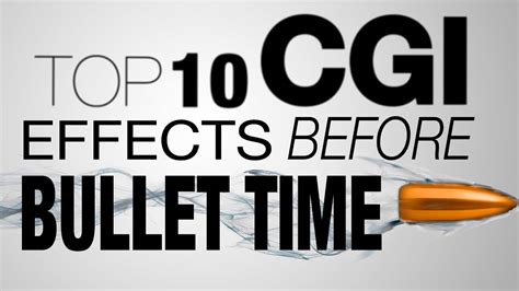 Top 10 Best Cgi Moments From Last Century Youtube