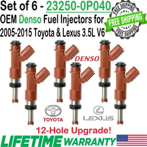 Oem Pcs Denso Hole Upgrade Fuel Injectors For Lexus Es