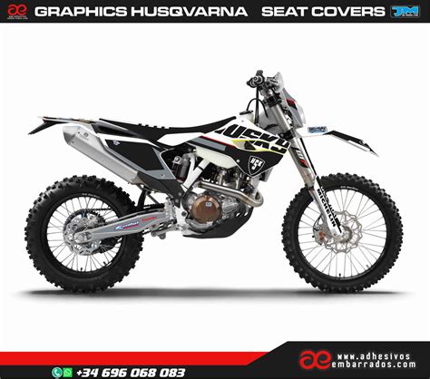 Adhesivos Husaberg Husqvarna Black Adhesivosembarrados