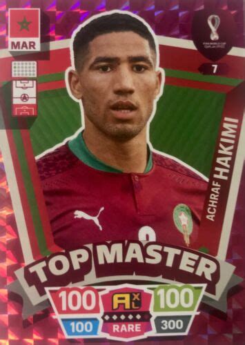 Panini Adrenalyn Xl Fifa World Cup Qatar Cards Top Master Rare