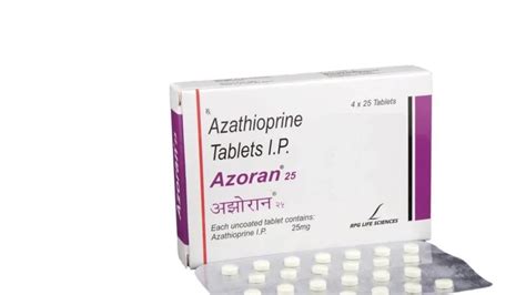 Azathioprine Tablets Ip Mg Azoran At Rs Stripe