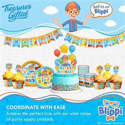 Electronikz Treasures Gifted Blippi Birthday Party Supplies Blippi