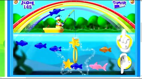 Donalds Gone Gooey Fishing Disney Junior Gameplay Hd Youtube