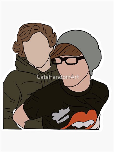 Larry Stylinson Sticker By CatsFandomArt Redbubble