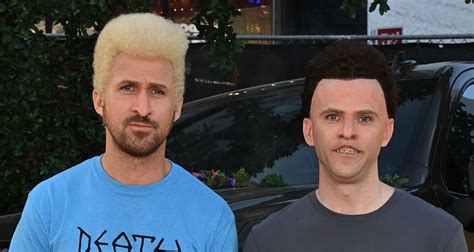 Ryan Gosling And Mikey Day Reunite As Beavis And Butt Head At ‘fall Guy Premiere Mikey Day Ryan