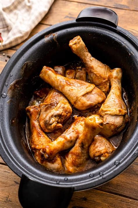 Crock Pot Chicken Legs Julie S Eats And Treats