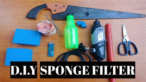 How To Create Diy Sponge Filter Youtube