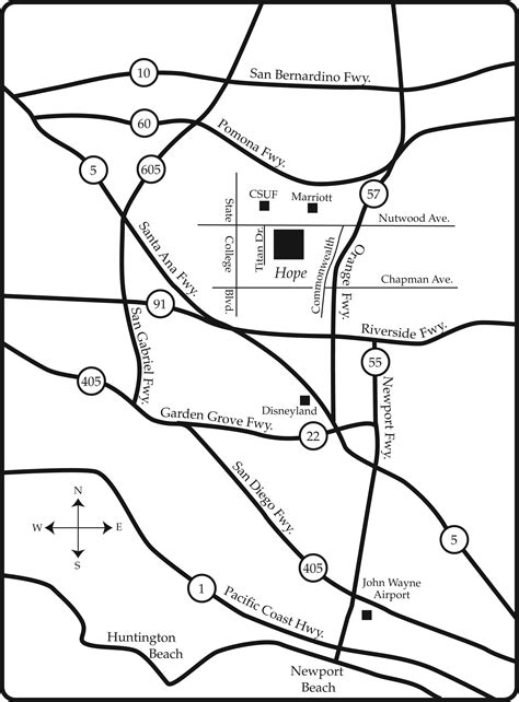 Fullerton College Campus Map