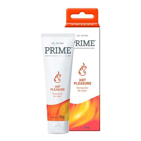 Gel Lubricante Prime Sensual Hot Pleasure X Gr Prime Cuidado Sexual