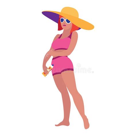 Beautiful Sexy Woman Bikini Palmtree Stock Illustrations 1 Beautiful Sexy Woman Bikini