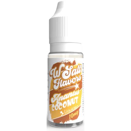 E Liquide Ananas Coconut 10ml Sel De Nicotine Liquideo E Liquide Wpuff