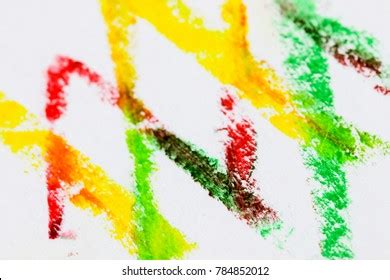 Pastel Crayons Drawings Stock Photo Shutterstock