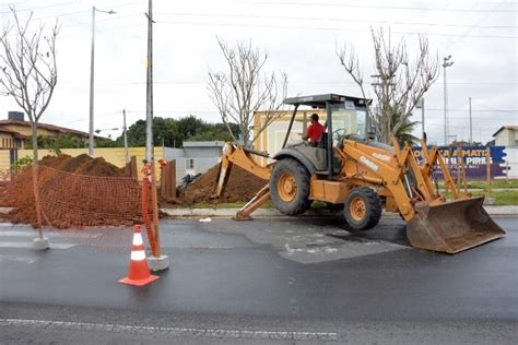 Prefeitura Inicia obras para implantação da rede de drenagem pluvial na