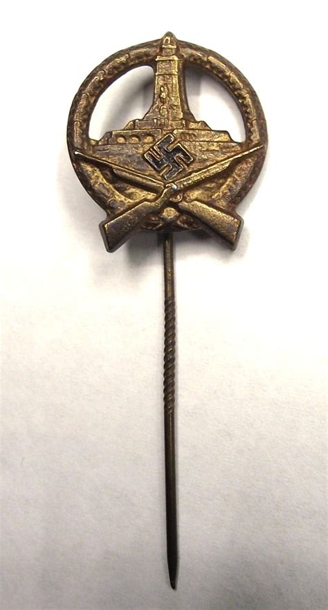 Crow Valley Militaria Ww German Stick Pin Kyfhausserbund Gold Grade