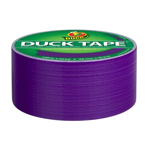 Color Duct Tape Purple 188 In X 20 Yd Duck Brand