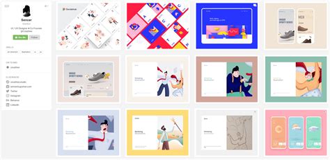 These Beautiful Portfolios Of Dribbble Designers Will Blow You Away