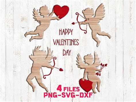 Cupid Svg Bundle Cupid Svg Valentine Svg Angel Svg Valentines Angel