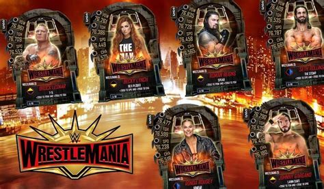 WWE SuperCard WrestleMania 35 Tier Unveiled New Cards Update