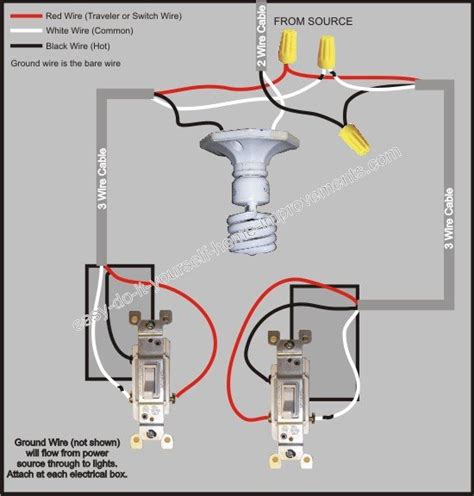 3 Way Switch Wiring Diagram