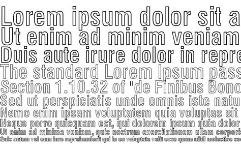 Swiss 721 Bold Condensed Outline Bt Font Download Free Legionfonts