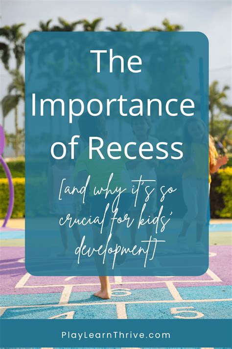 The Importance Of Recess And Why Its So Crucial For Kids Development