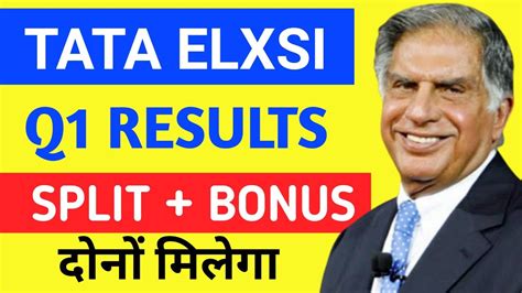 Tata Elxsi Share Q Result Tata Elxsi Share Latest News Tataelxsi