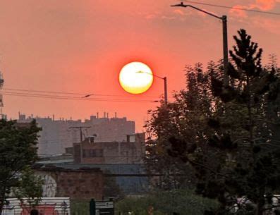 Por qué se pone rojo el sol en Bogotá El anormal fenómeno tiene