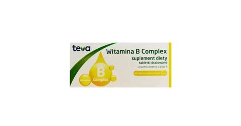 TEVA Witamina B Complex 60 tabletek opinie skład i cena Apteka