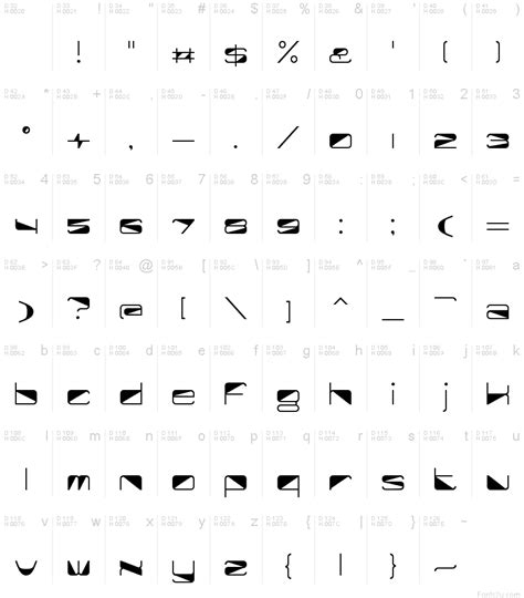 Half Cut Font